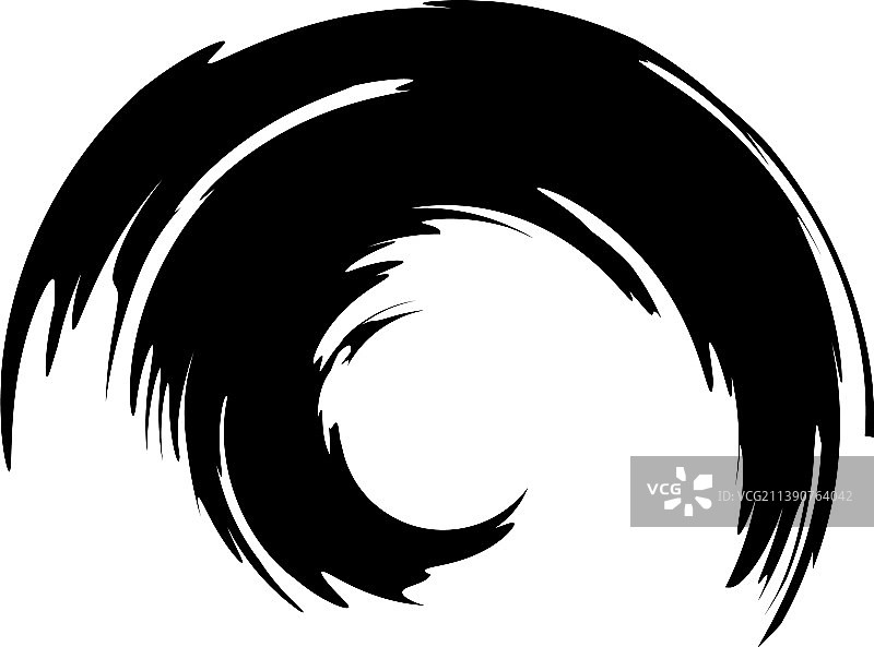 画笔刷画笔画圆元素图片素材