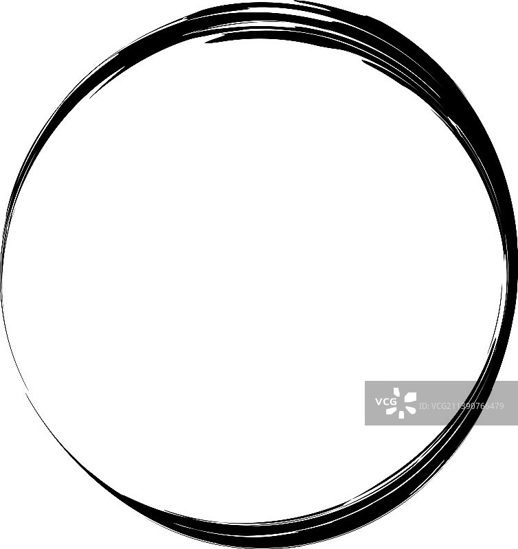 画笔刷画笔画圆元素图片素材