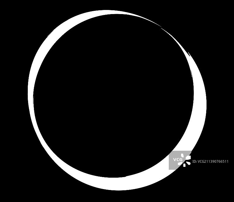 画笔刷画笔画圆元素图片素材