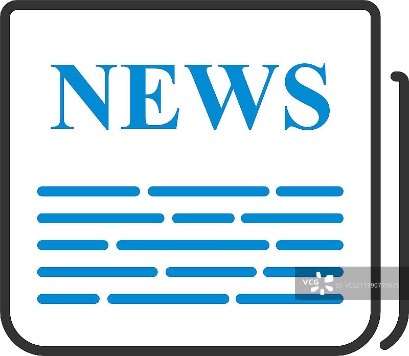 报纸的图标图片素材