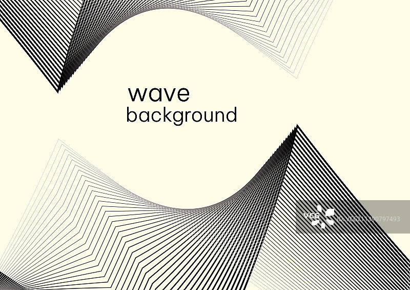 黑色抽象波浪设计背景图片素材