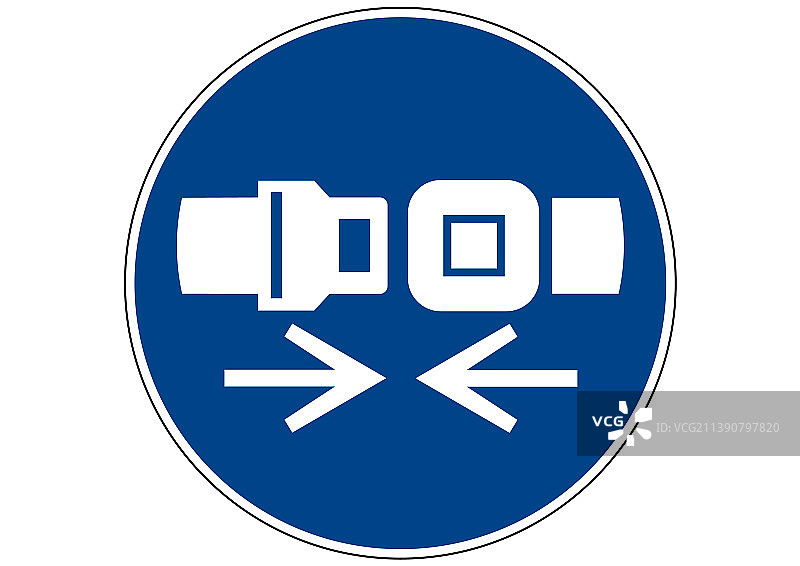 系好安全带图片素材