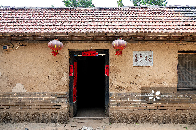 山东高密东北乡：莫言旧居图片素材