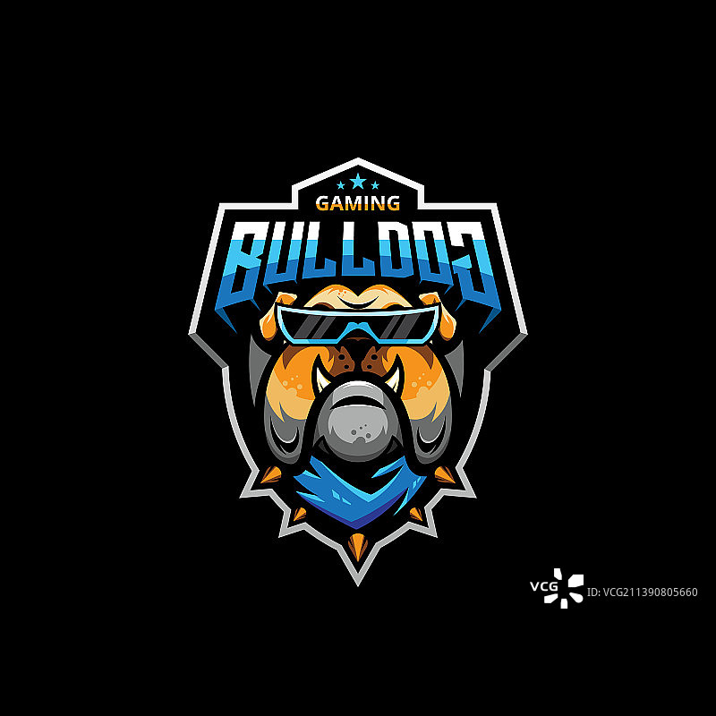 饥饿的狗电竞游戏logo图片素材