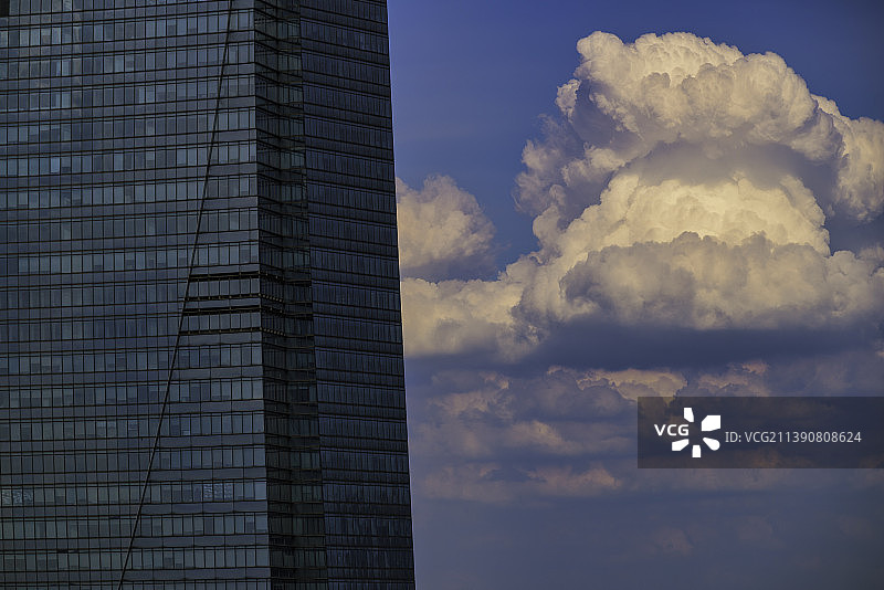 江苏省无锡市城市天际线全景风光图片素材