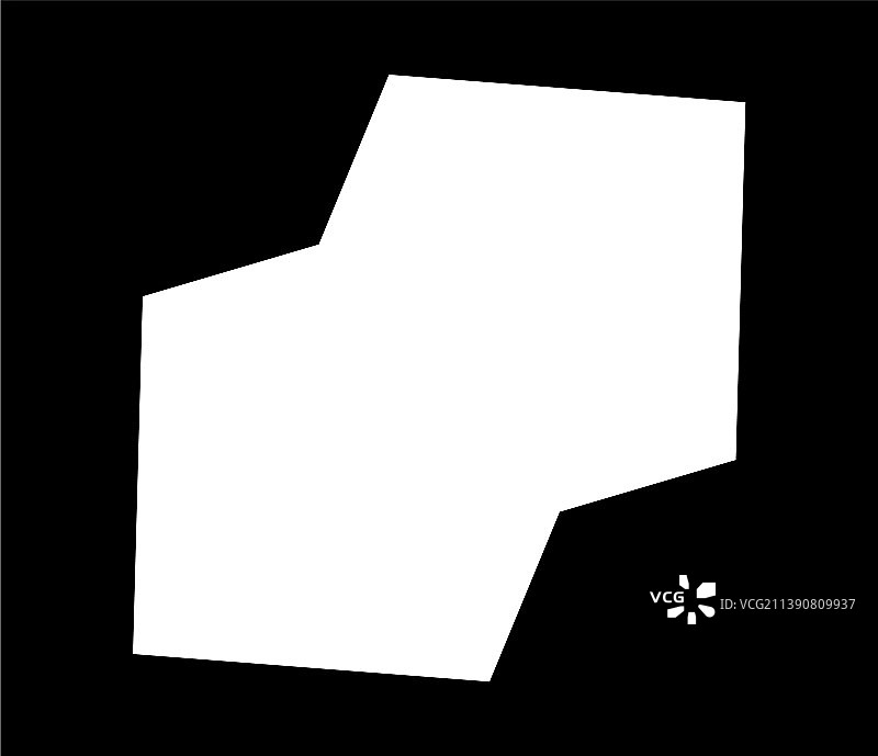 简洁抽象随机几何形状图片素材