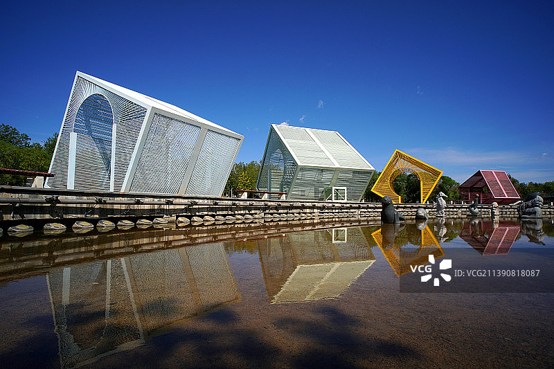 新疆克拉玛依城市风光图片素材