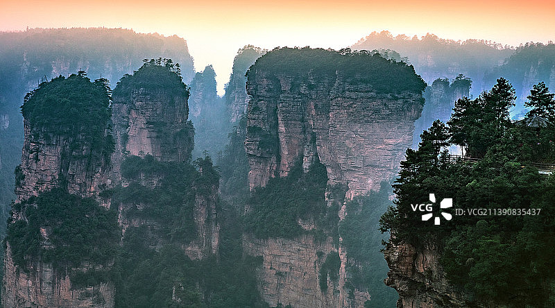 张家界 伟人峰图片素材