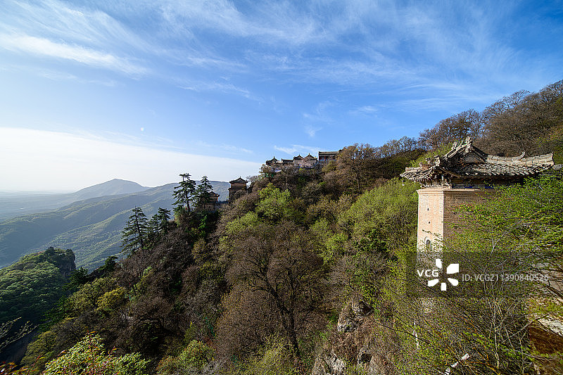 甘肃省平凉市5A级旅游景区-崆峒山风景区，自古就有“中华道教第一山”之美誉图片素材