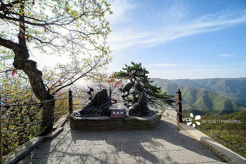 甘肃省平凉市5A级旅游景区-崆峒山风景区，自古就有“中华道教第一山”之美誉图片素材