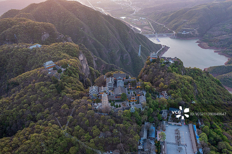 甘肃省平凉市5A级旅游景区-崆峒山风景区，自古就有“中华道教第一山”之美誉图片素材