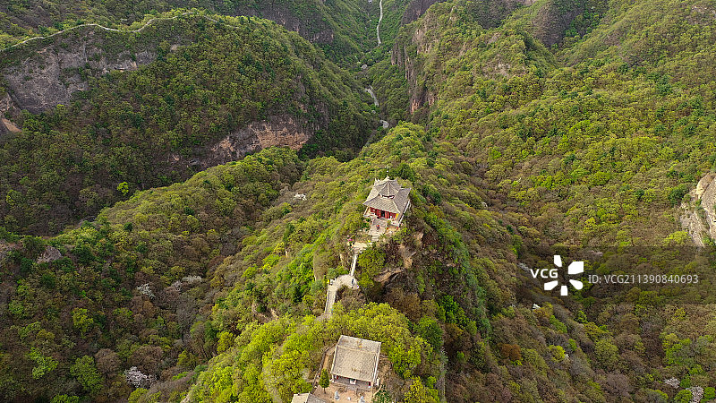 甘肃省平凉市5A级旅游景区-崆峒山风景区，自古就有“中华道教第一山”之美誉图片素材