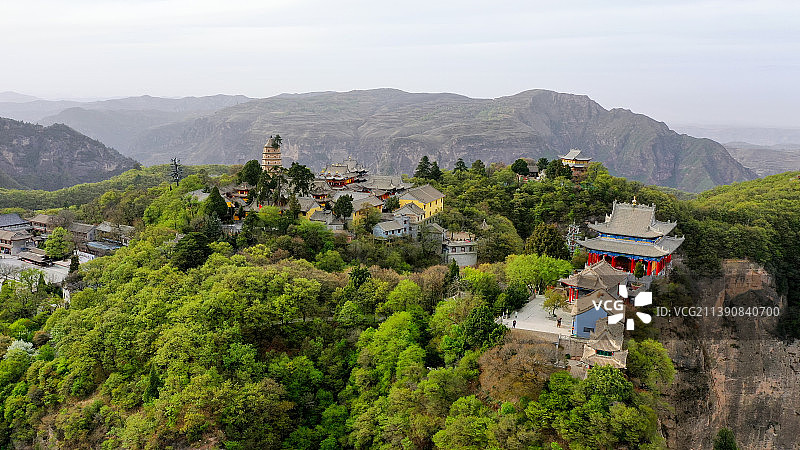 甘肃省平凉市5A级旅游景区-崆峒山风景区，自古就有“中华道教第一山”之美誉图片素材