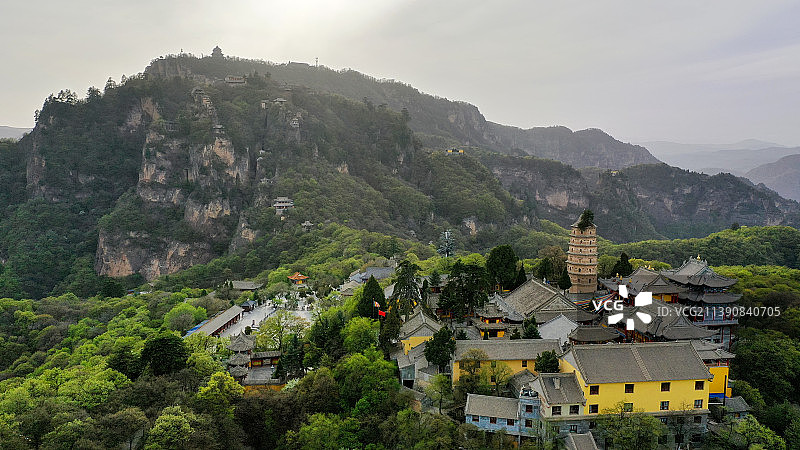 甘肃省平凉市5A级旅游景区-崆峒山风景区，自古就有“中华道教第一山”之美誉图片素材