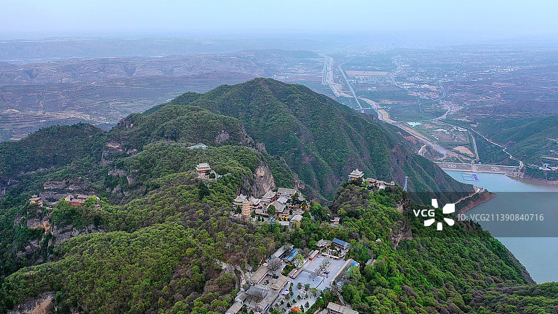 甘肃省平凉市5A级旅游景区-崆峒山风景区，自古就有“中华道教第一山”之美誉图片素材