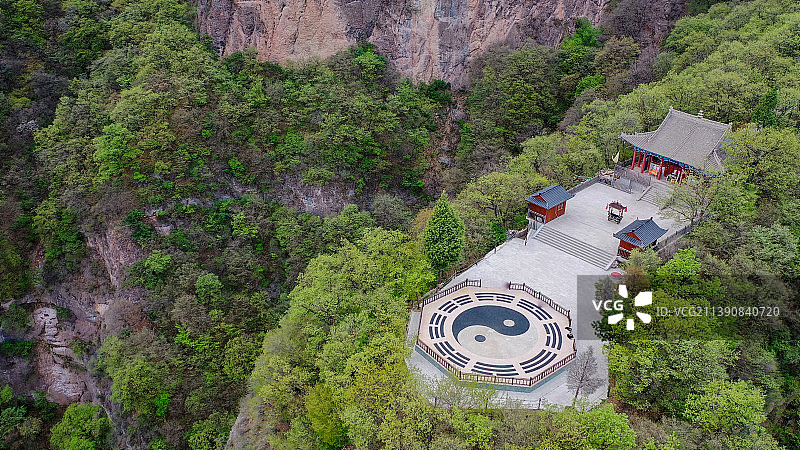 甘肃省平凉市5A级旅游景区-崆峒山风景区，自古就有“中华道教第一山”之美誉图片素材