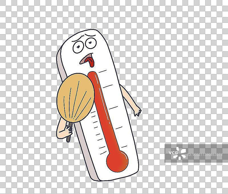 元素：炎热温度计图片素材