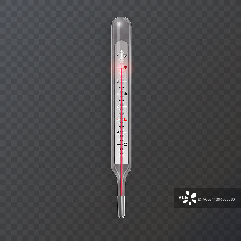 传统医用温度计图片素材