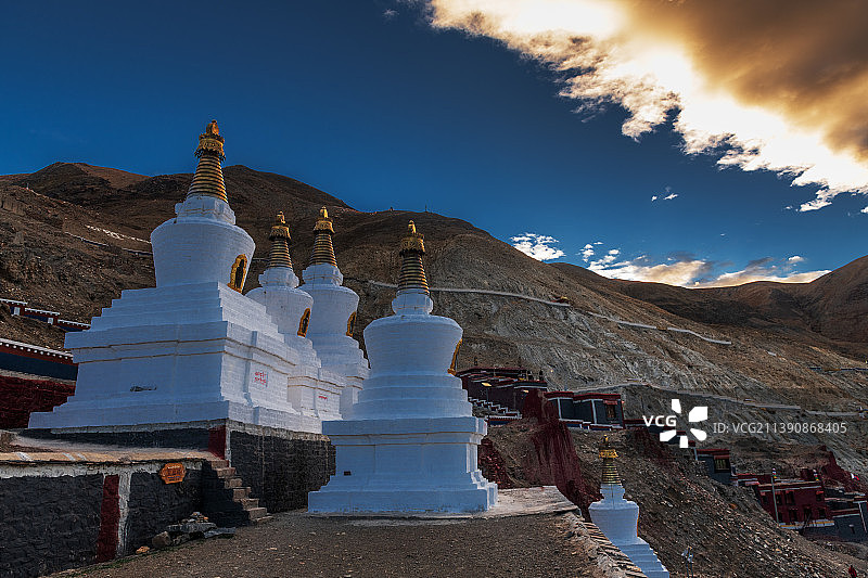 萨迦寺图片素材