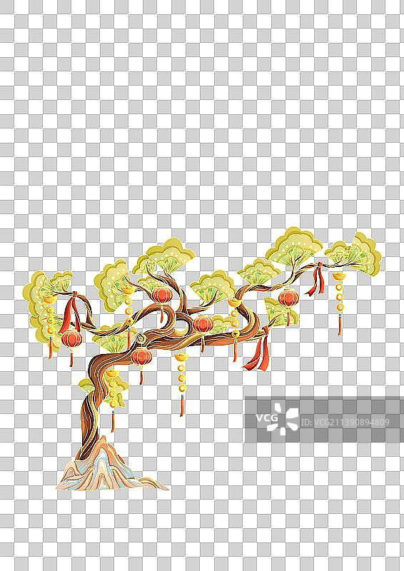 许愿树图片素材