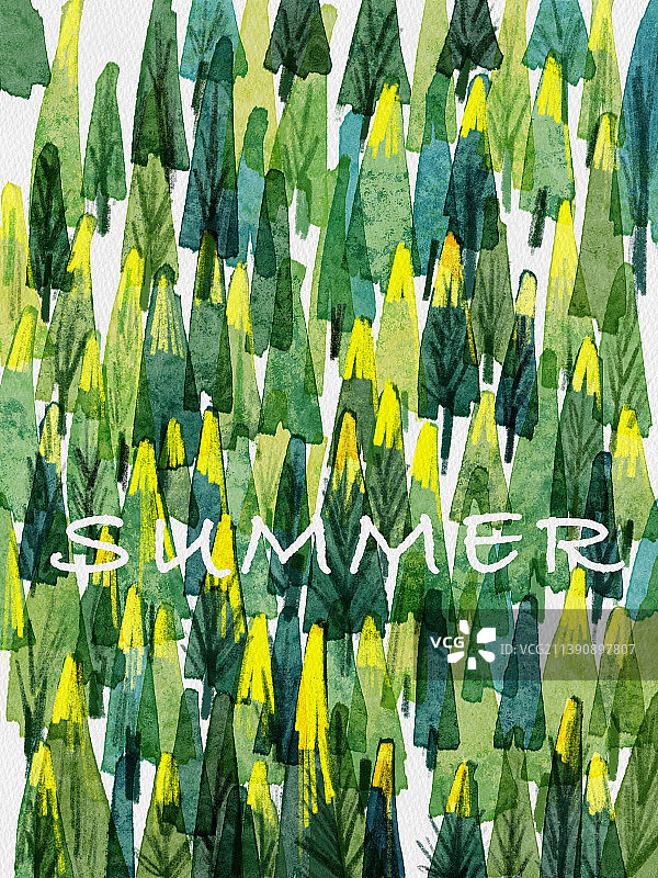 大树则成森林图片素材