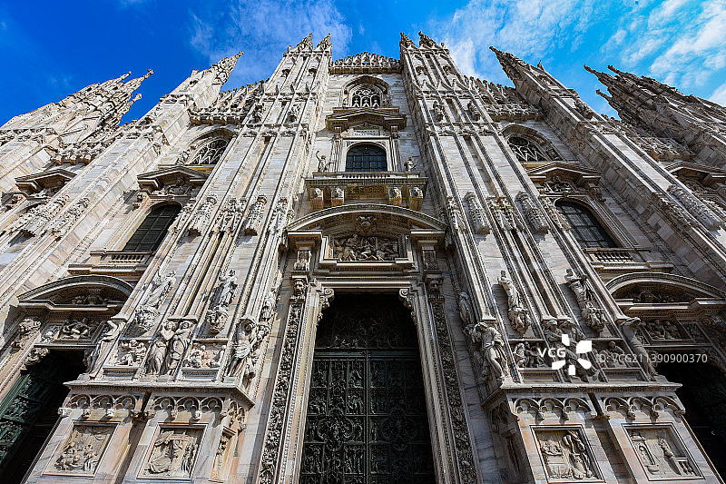 米兰大教堂图片素材