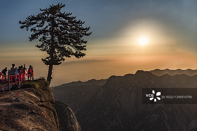 华山风光图片素材