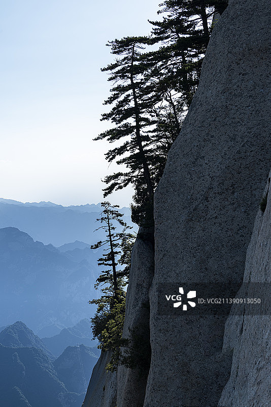 华山风光图片素材