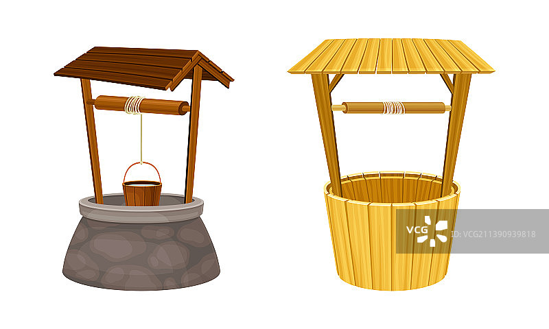 用于进入地下的水井结构图片素材