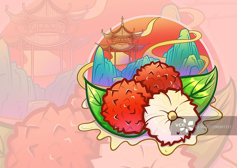 荔枝图片素材