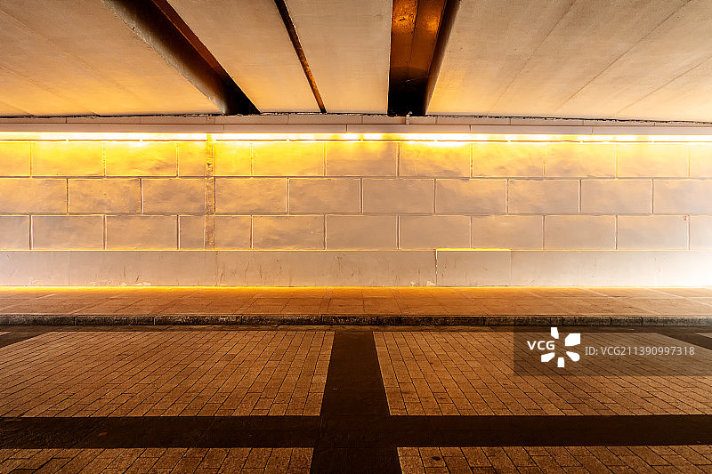 上海地下通道空间图片素材