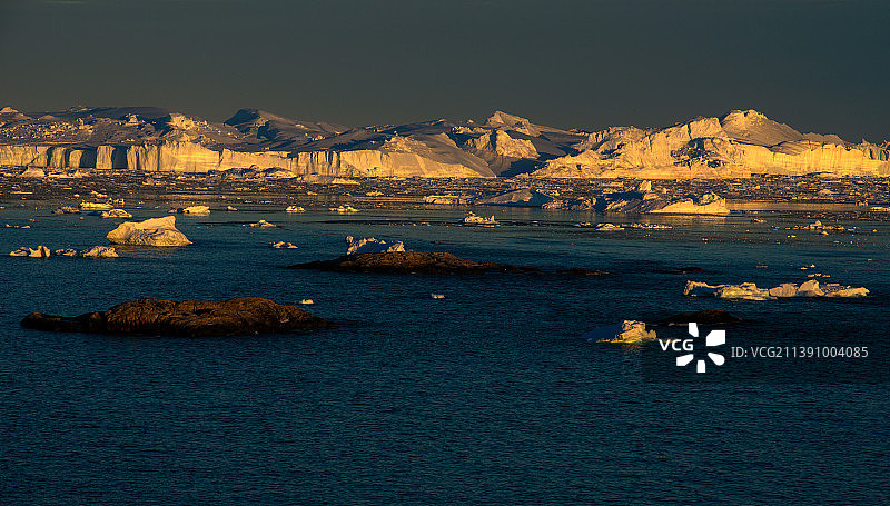 伊卢利萨特冰峡湾(Ilulissat Icegergs图片素材