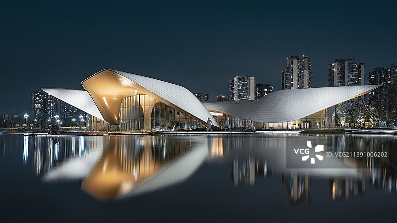 成都市天府美术馆图片素材