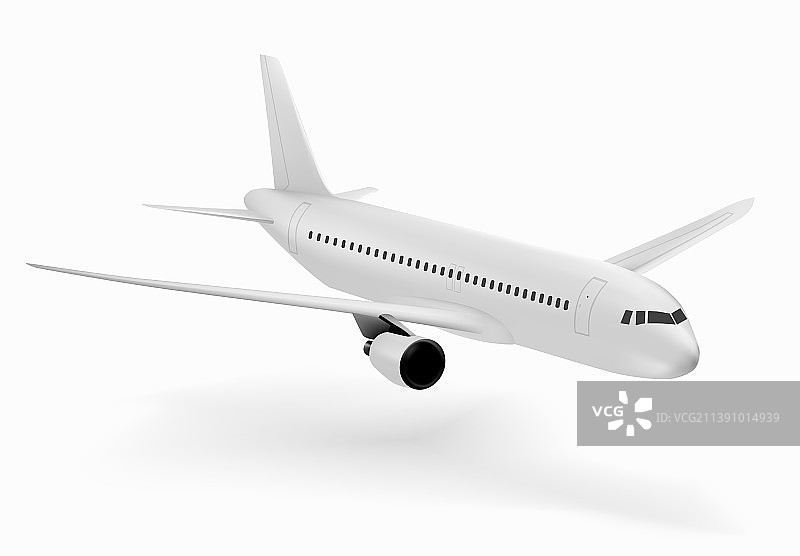 白色背景上的飞机设计图片素材