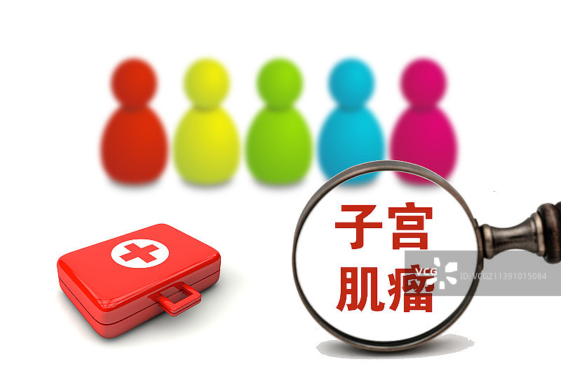 医疗配图：阴道炎 中国肌瘤 卵巢癌 宫颈癌图片素材