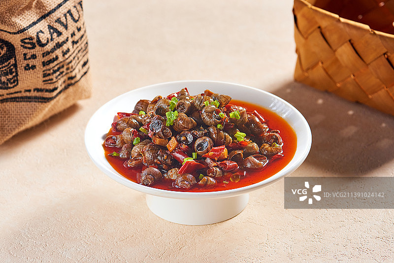 炒田螺图片素材