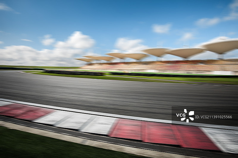 F1赛车场道路图片素材