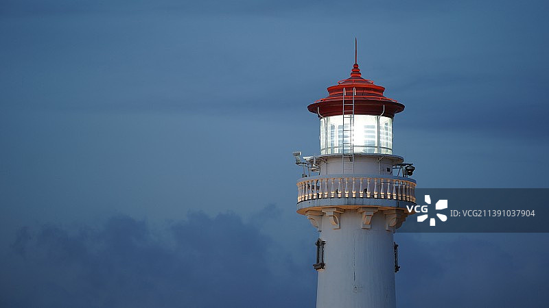 上海吴淞口灯塔图片素材