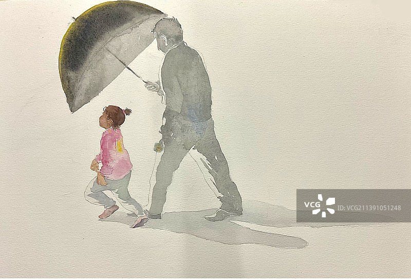 父亲节--父爱无言图片素材