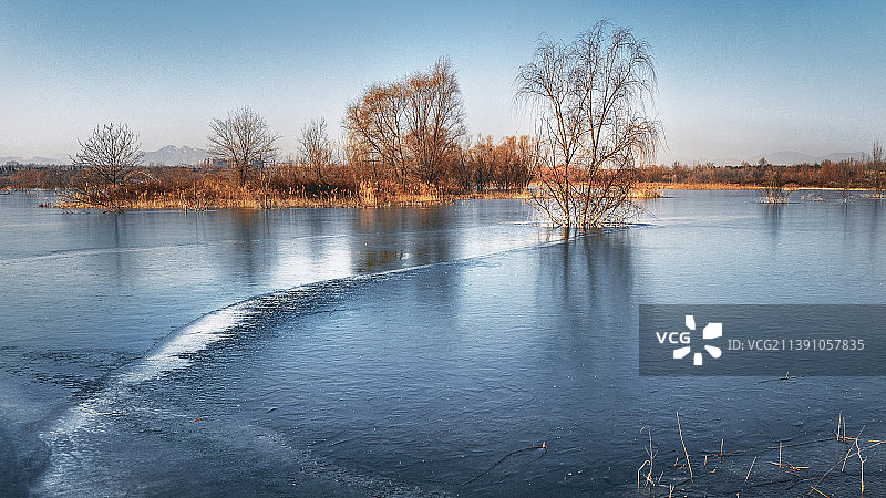冬日-房山世纪森林公园图片素材