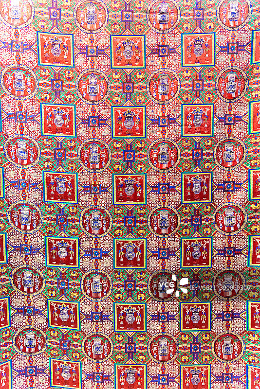 宋代灯笼锦图片素材