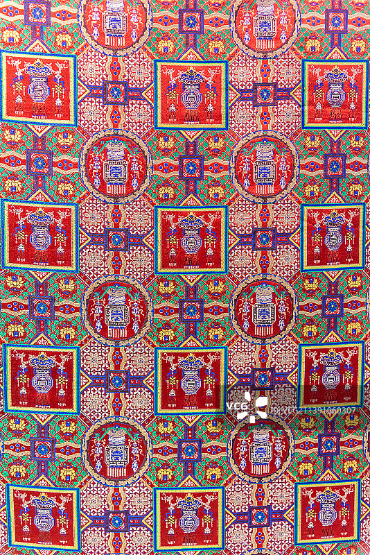 宋代灯笼锦图片素材