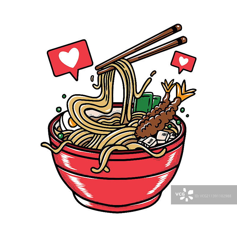 美味日式拉面图片素材