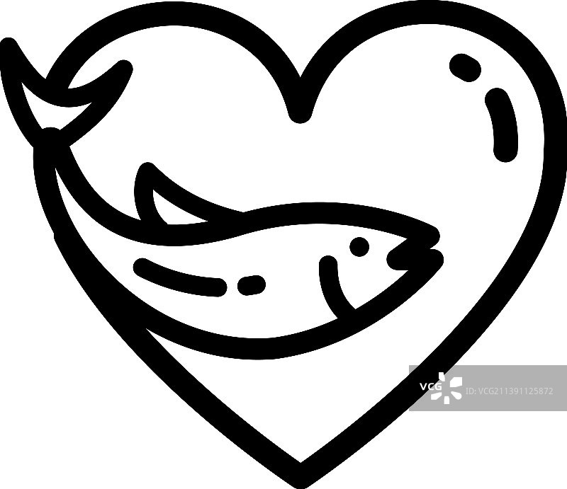 白色背景下的鱼油图标图片素材