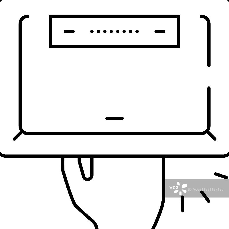 美甲紫外线灯设备图标图片素材