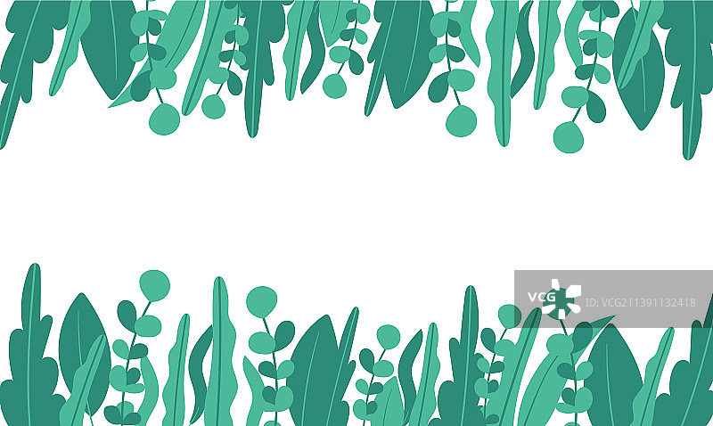 极简手绘花卉植物banner图片素材