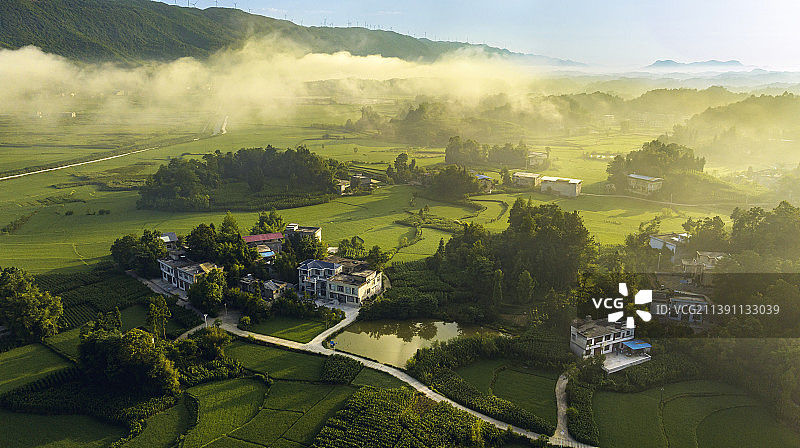 诗画田园--恩施利川南坪图片素材