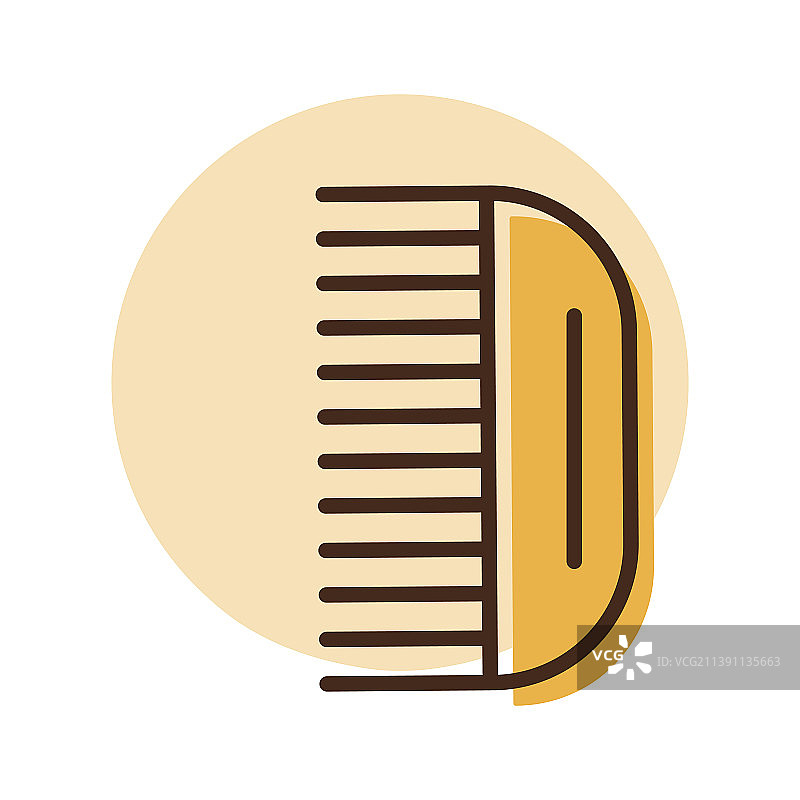 婴儿发刷独立图标图片素材