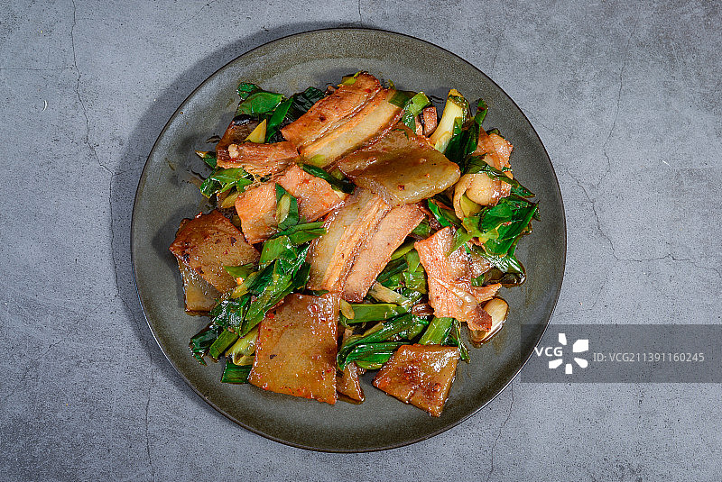 苕皮回锅肉图片素材