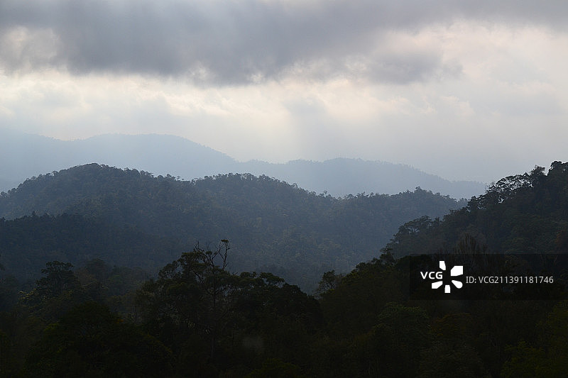 云顶高原山脉风光，马来西亚彭亨州图片素材